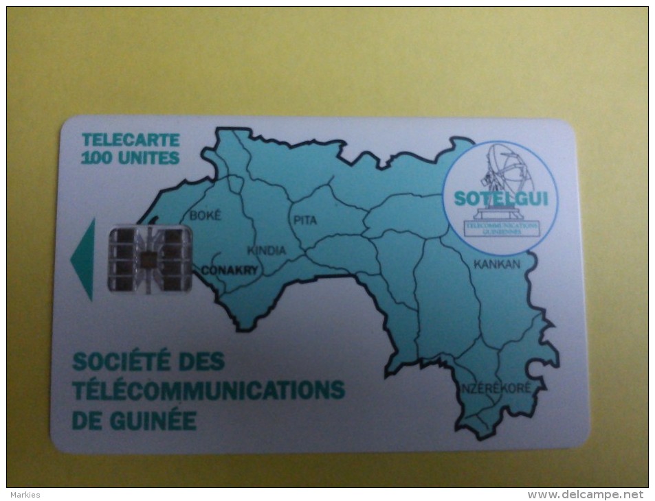 Phonecard GuineeUsed - Guinée