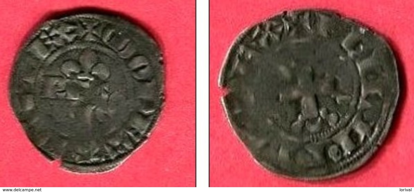 MONETA DUPLEX TB  30 - 1285-1314 Philippe IV Le Bel
