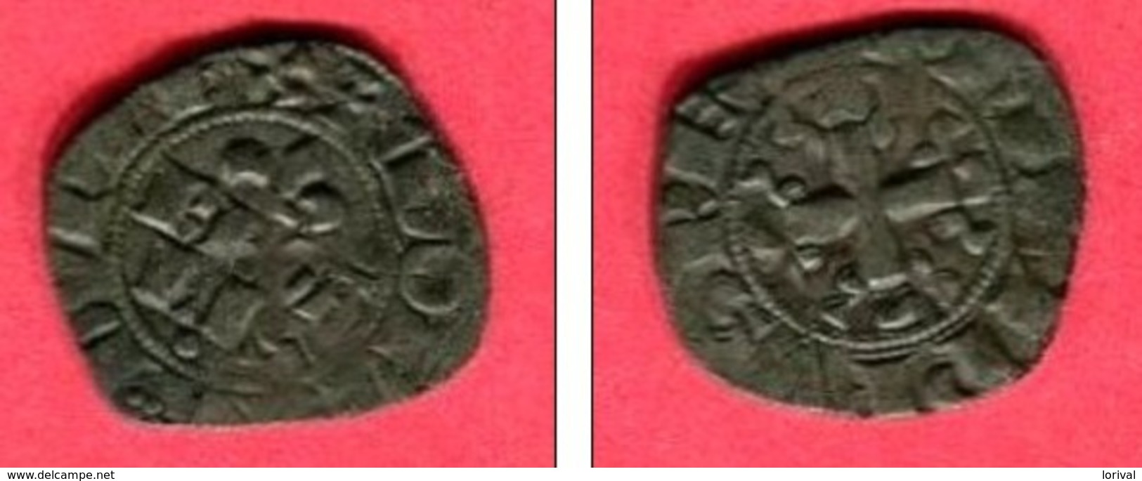 MONETA DUPLEX TB+  42 - 1285-1314 Philippe IV Le Bel