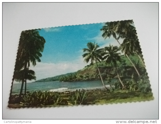 Storia Postale Francobollo Commemorativo Pilipinas  Via Aerea Coconut Palms Spiaggia - Filippine