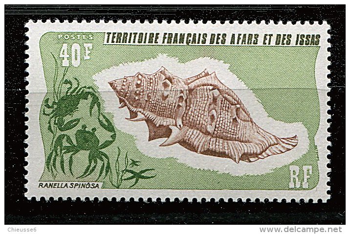 Afars Et Issas * N° 394 - Coquillage - Unused Stamps