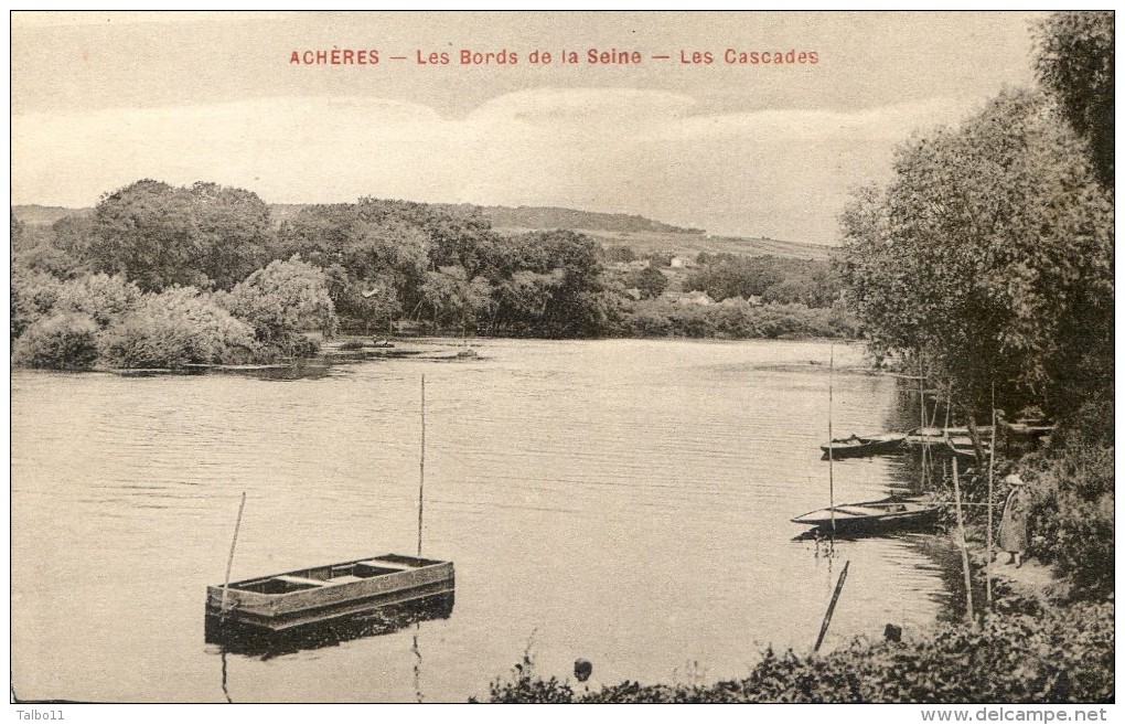 Acheres - Les Bords De La Seine - Les Cascades - Acheres