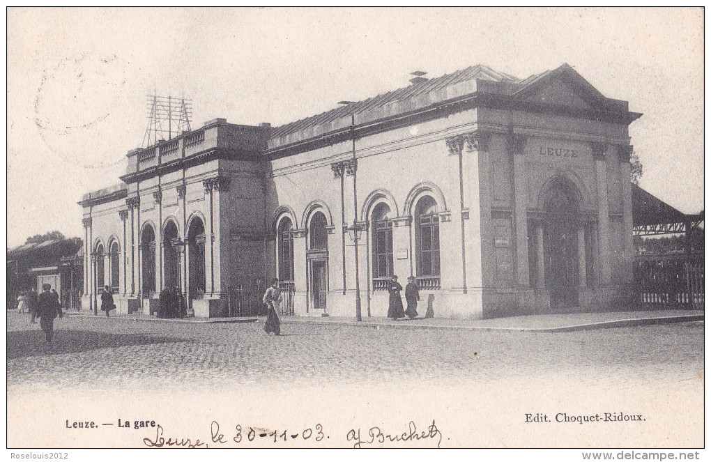 LEUZE : La Gare - Leuze-en-Hainaut