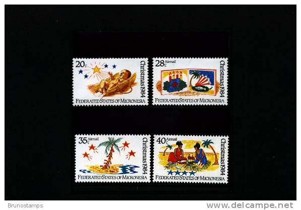 MICRONESIA - 1984  CHRISTMAS  SET  MINT NH - Micronesia