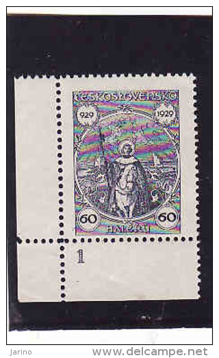 Tschechoslowakei 1929, Michel 284**, Saint Wenzel Planche 1 - Nuevos
