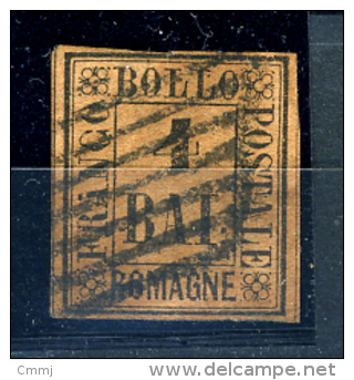 1859 - Antichi Stati - Romagne -   Sass. Nr. 5 -  - € 275.00 (W27022014...) - Romagna