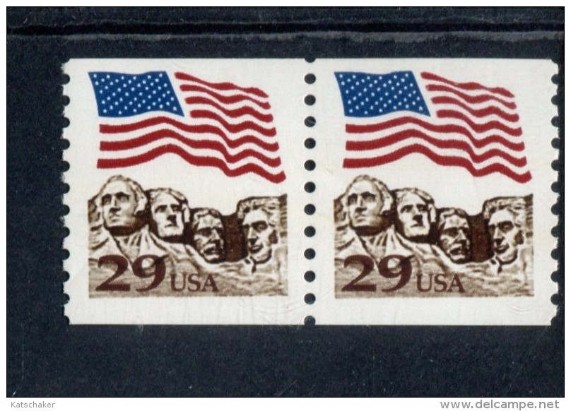 252466941 USA  POSTFRIS MINT NEVER HINGED POSTFRISCH EINWANDFREI SCOTT 2523c 2523 C Flag Over Mt Rushmore - Unused Stamps