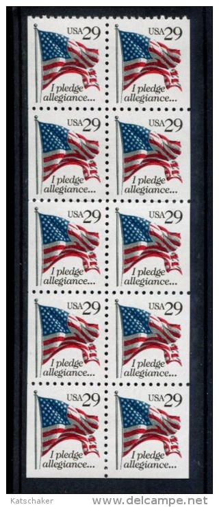 252467989 USA  POSTFRIS MINT NEVER HINGED POSTFRISCH EINWANDFREI SCOTT 2593a Flag - Unused Stamps