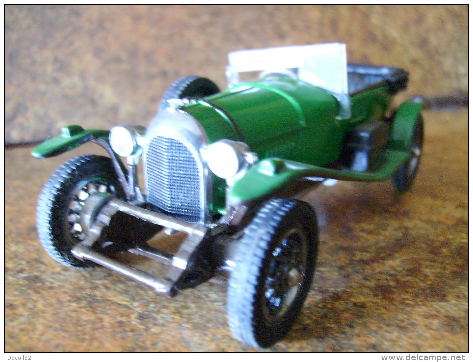 Corgi  "  Bentley Le Mans 1927 Corgi Classics "  3 Scans - Corgi Toys