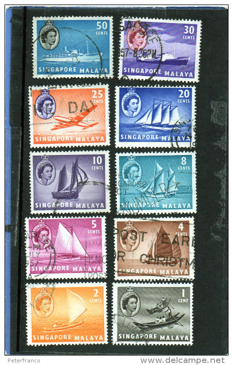 B - Singapore - Trasporti Navali - Singapore (...-1959)