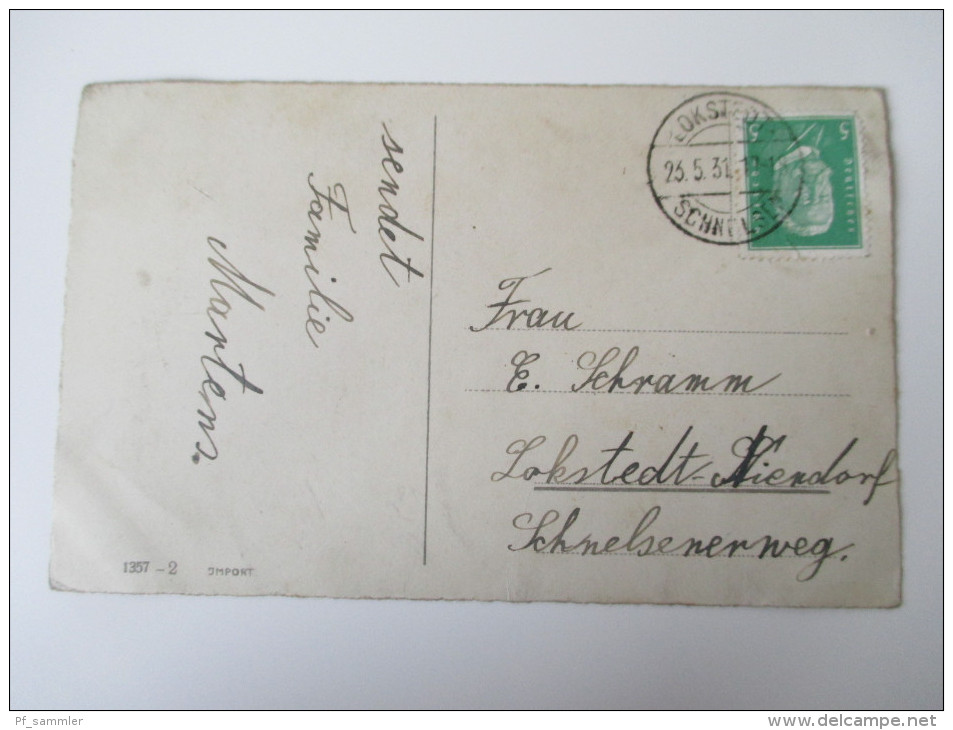 AK / Bildpostkarte / Künstlerkarte 23.5.1931 "Fröhliche Pfingsten" 1357-2 Import - Pentecôte