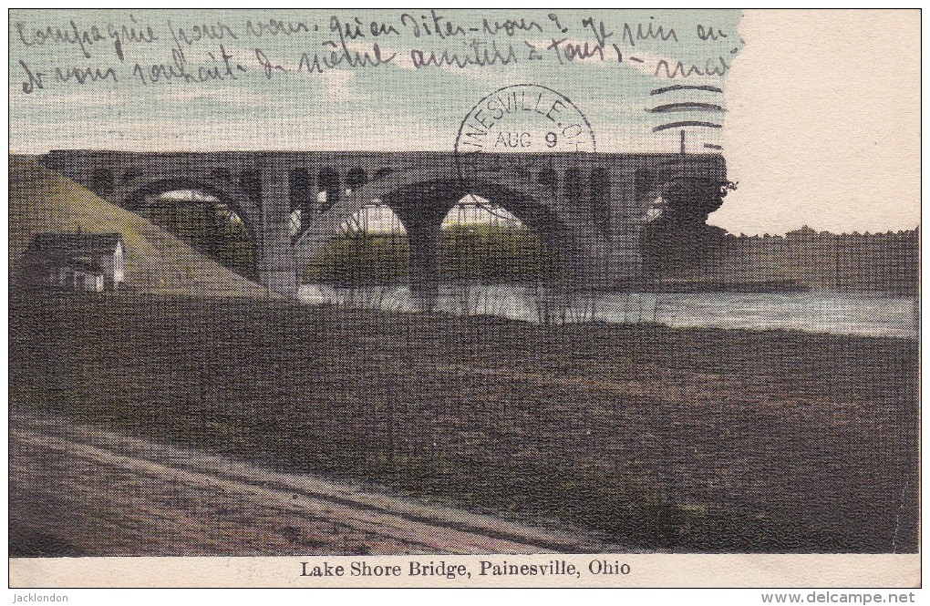 ETATS UNIS UNITED STATES  Lake Shore Bridge PAINESVILLE Ohio - Autres & Non Classés