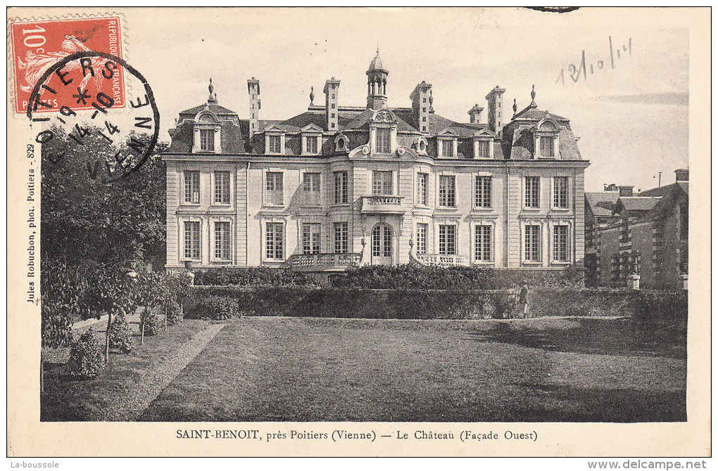 86 SAINT BENOIT - Le Château. - Saint Benoit