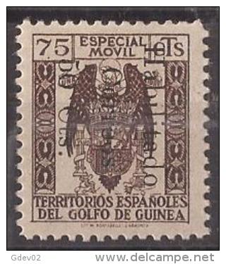 GUI259G-L4130TSE.Guinee .GUINEA ESPAÑOLA.FISCALES .1939/41.(Ed  259G)sin Goma.RARO.MAGNIFICO - Servizi