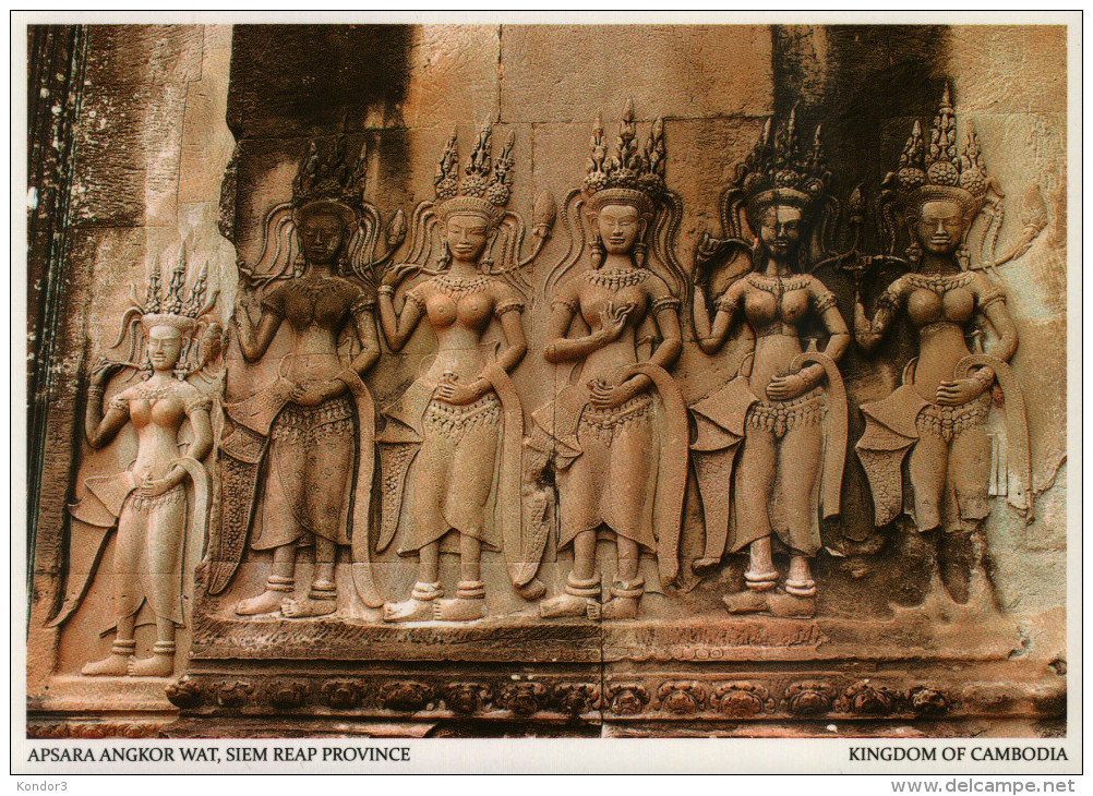 Apsara Angkor Wat. - Cambodja