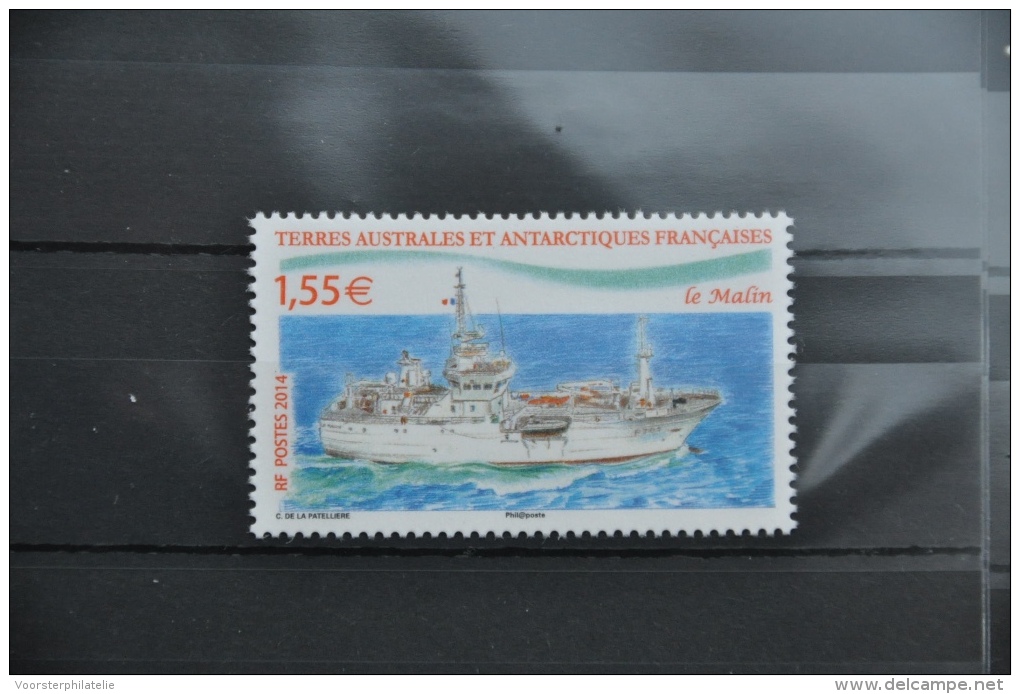 N 070 ++ TAAF ANTARCTICA  2014 SHIP BATEAU SCHIP POSTFRIS MNH NEUF ** - Andere & Zonder Classificatie