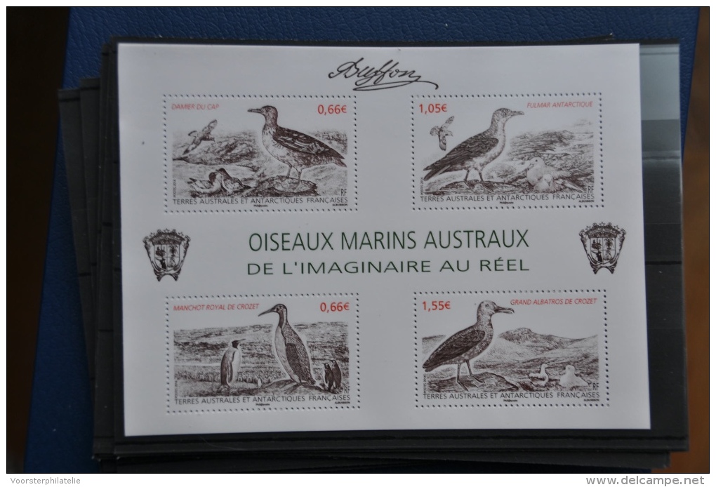 N 076 ++ TAAF ANTARCTICA  2014 BIRDS VOGELS OISEAUX ALBATROS PENGUIN POSTFRIS MNH NEUF ** - Andere & Zonder Classificatie