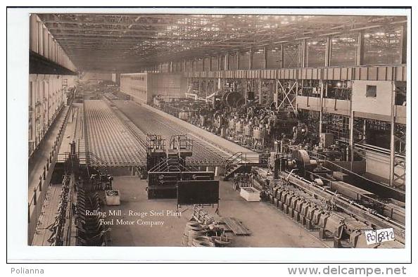 PO6872# DEARBORN - STABILIMENTI FORD MOTOR COMPANY - ROLLING MILL - INDUSTRIE AUTOMOBILISTICHE  No VG - Dearborn