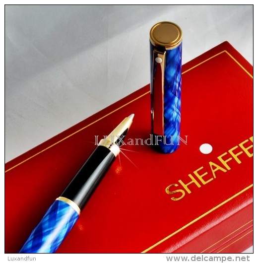 Sheaffer Fashion 284 Tartan Roller Pen - Penna Roller - Never Used - Schreibgerät