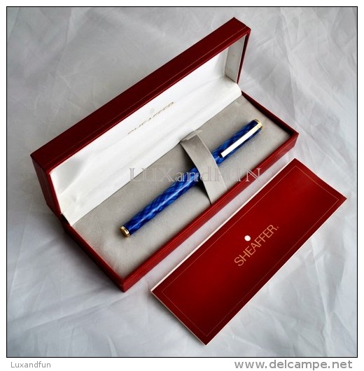 Sheaffer Fashion 284 Tartan Roller Pen - Penna Roller - Never Used - Lapiceros