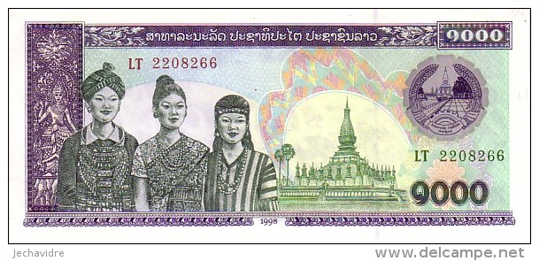 LAOS  1 000 Kip  Daté De 1998   Pick 32 Aa     ***** BILLET  NEUF ***** - Laos