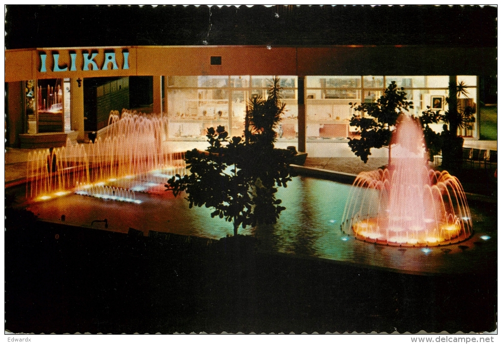 Ilikai Hotel, Waikiki, Oahu, Hawaii, United States US Postcard Posted 1976 Stamp - Oahu