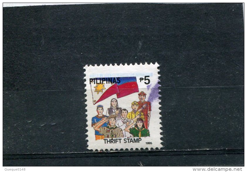 PHILIPPINES. 1999. SCOTT 2599L. SCOUTING. BOY SCOUT, GIRL SCOUT, FLAG, PEOPLE REPRESENTING VARIOUS PROFESSIONS - Philippinen