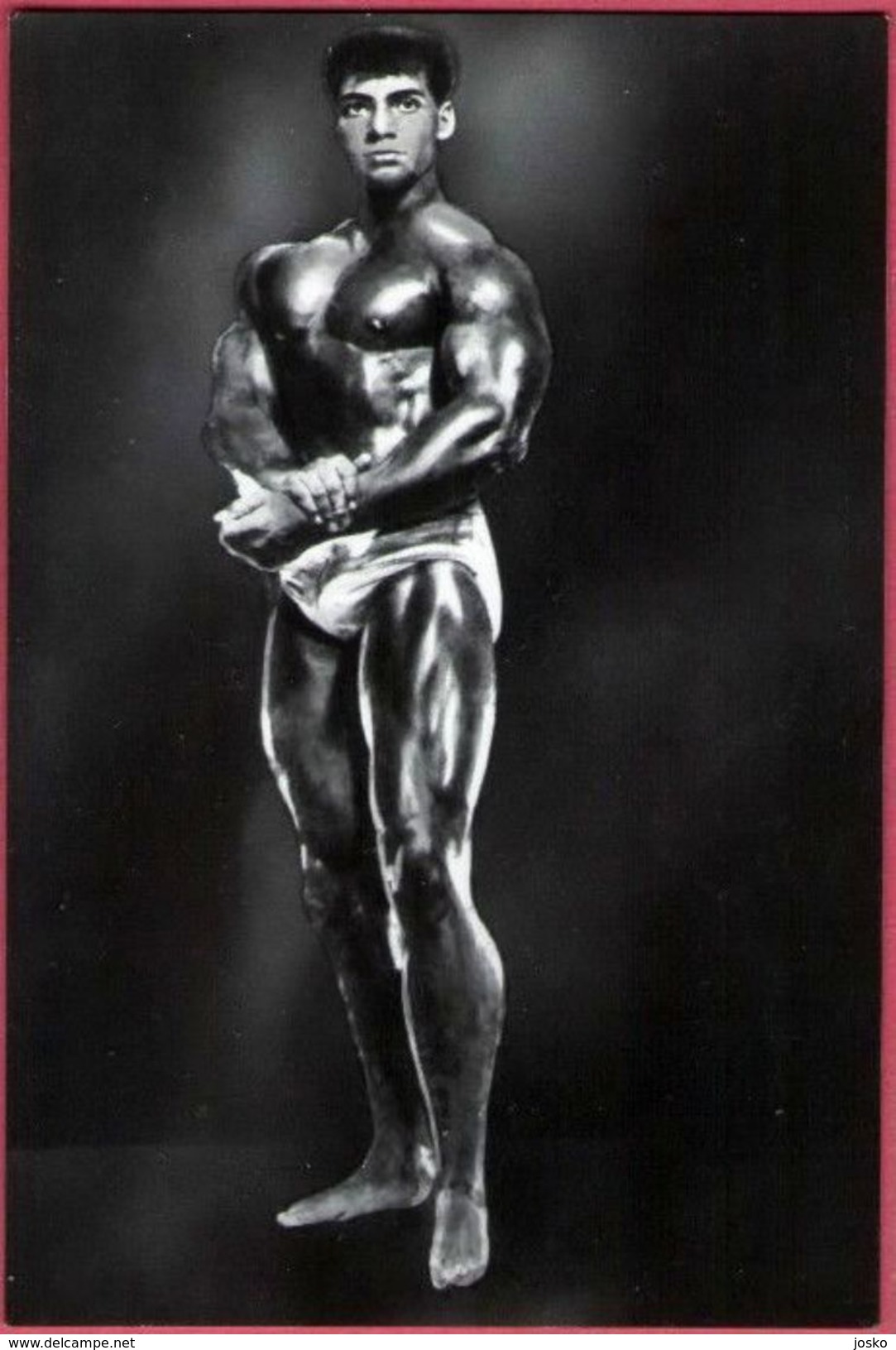 HAROLD POOLE Famous USA California Bodybilder Gay Muscle Man Hot Culturisme Bodybuilding Old Photo 1960's (not Postcard) - Martiaux