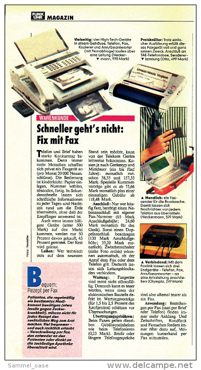 FUNK UHR  -  Das Fernseh-Magazin Nr. 16 Vom 16.4.1993  -  Mit : Peter Jan Rens  -  Der TV-Sender-Wellenplan - Films & TV