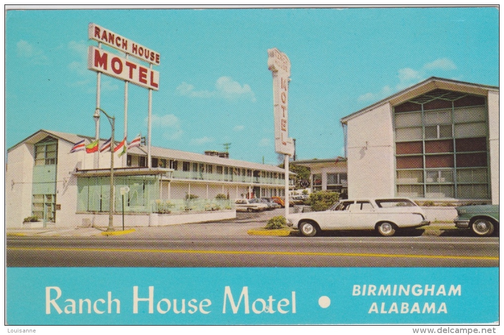 14 / 2 / 355 -  RANCH  HOUSE  MOTEL   -l  BIRMINGHAM - Autres & Non Classés