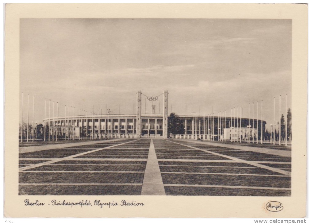 JEUX  OLYMPIQUES DE BERLIN 1936 : OLYMPIA STADION - Jeux Olympiques