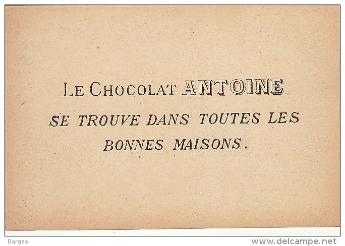 Chromo Chocolat Antoine Bruxelles Limonade Jeune Fille - Other & Unclassified