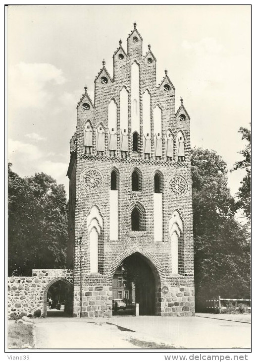 Neubrandenburg - Neutor Stadtselte - Cachet Postal Septembre 1976 - Neubrandenburg