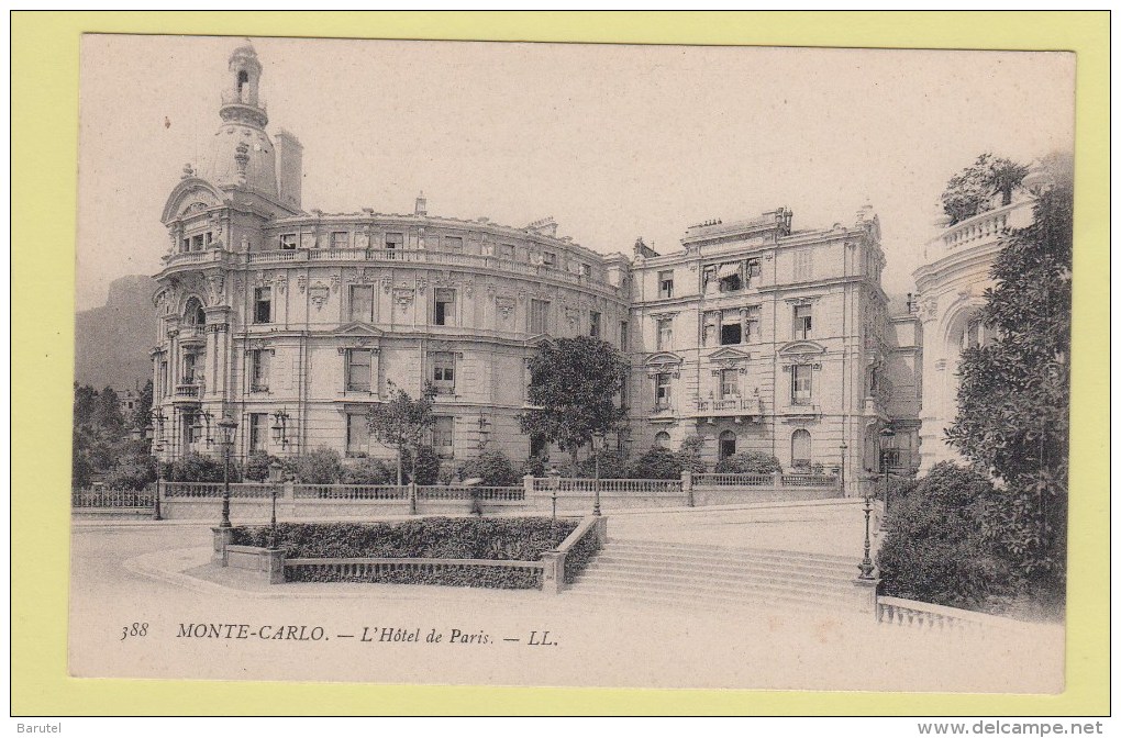MONTE-CARLO --> Hôtel De Paris - Alberghi