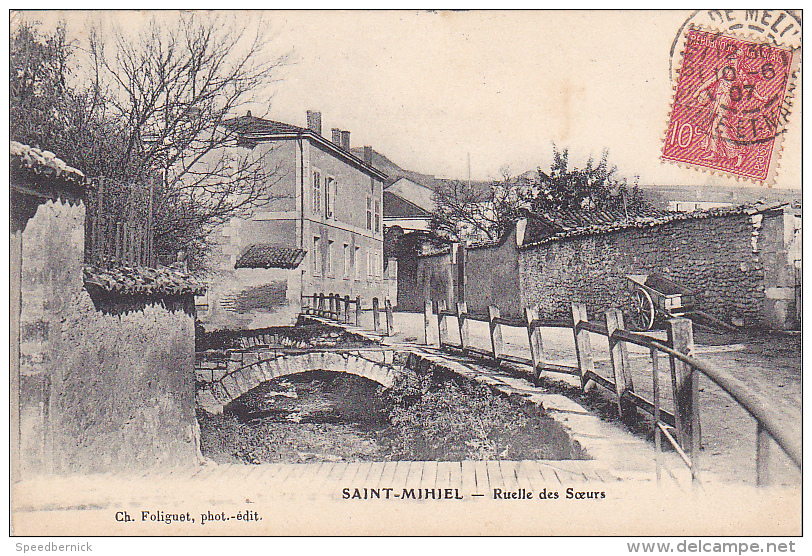 23198 SAINT-MIHIEL - Ruelle Des Soeurs -foliguet Photo Ed - - Saint Mihiel