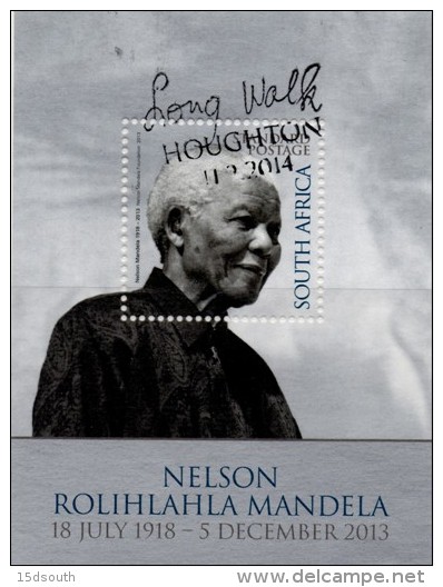 South Africa - 2014 Nelson Mandela Commemoration MS (o) - Usati