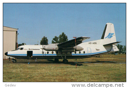 Aviation, Fokker F27, Air Botswana (8437) - 1946-....: Moderne