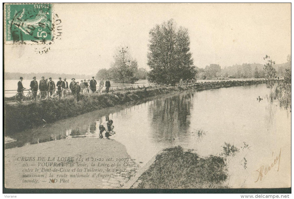 Crue De La Loire  (1907) - Vouvray