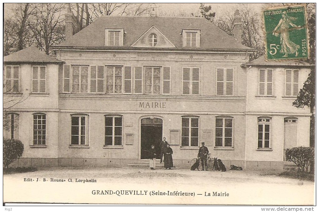 76 - GRAND QUEVILLY,  LA MAIRIE - Le Grand-Quevilly