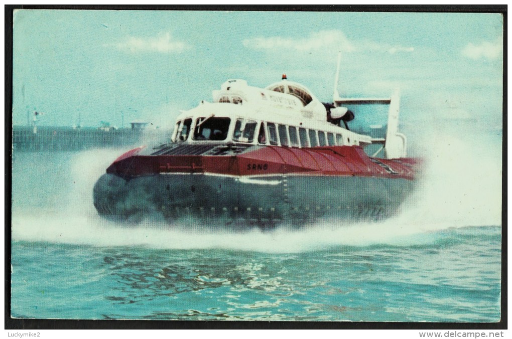 A Postcard Of The  "SRN6 Hovercraft"   Posted In 1969. - Other & Unclassified
