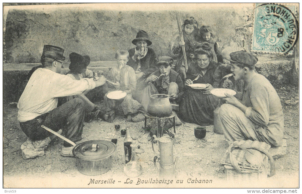 13 MARSEILLE - LA BOUILLABAISSE AU CABANON - Non Classés