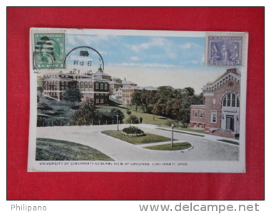 Ohio > Cincinnati   University Cancel Stamps On Front     Ref 1204 - Cincinnati