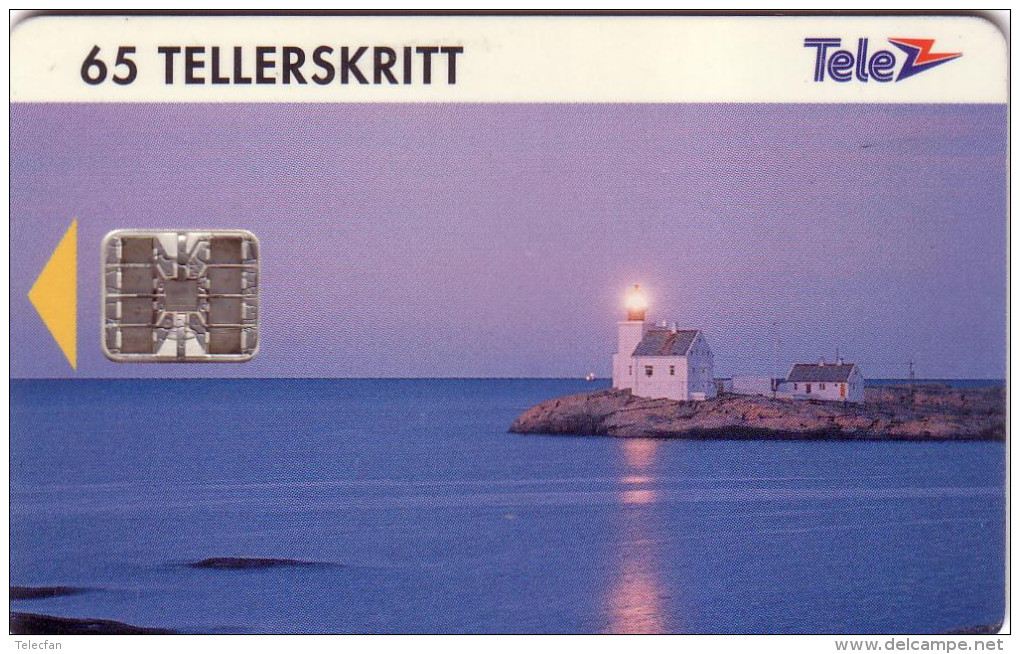 NORVEGE NORWAY LIGHTHOUSE PHARE LYNGOR FYR N-25 65U SC7 UT - Vuurtorens