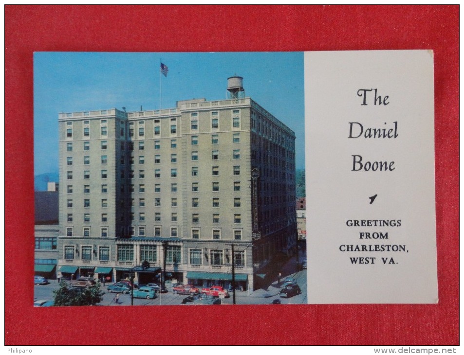 West Virginia > Charleston  Daniel Boone Hotel  Not Mailed   Ref 1205 - Charleston