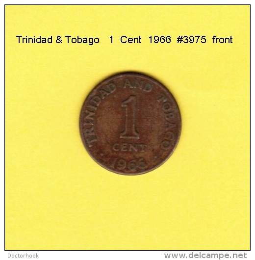 TRINIDAD &amp; TOBAGO    1  CENT  1966  (KM # 1) - Trinidad Y Tobago