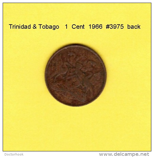 TRINIDAD &amp; TOBAGO    1  CENT  1966  (KM # 1) - Trinidad & Tobago