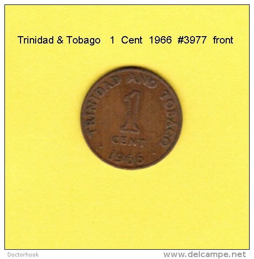 TRINIDAD &amp; TOBAGO    1  CENT  1966  (KM # 1) - Trinidad Y Tobago