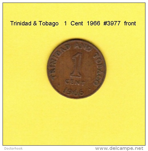 TRINIDAD &amp; TOBAGO    1  CENT  1966  (KM # 1) - Trinité & Tobago