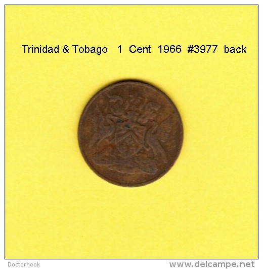 TRINIDAD &amp; TOBAGO    1  CENT  1966  (KM # 1) - Trinidad & Tobago