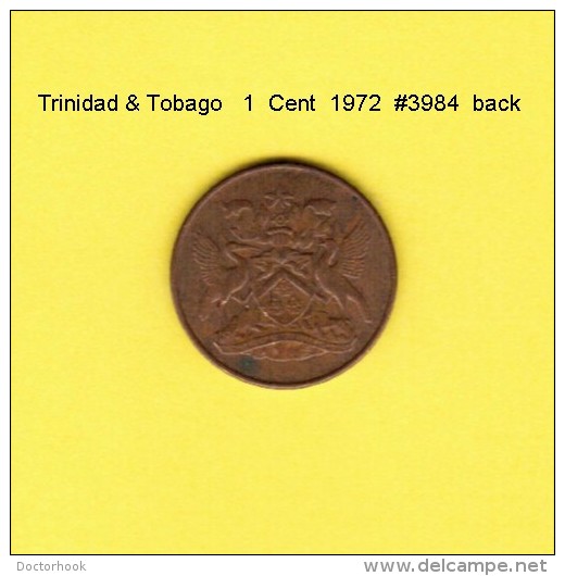 TRINIDAD &amp; TOBAGO    1  CENT  1972  (KM # 1) - Trinidad & Tobago